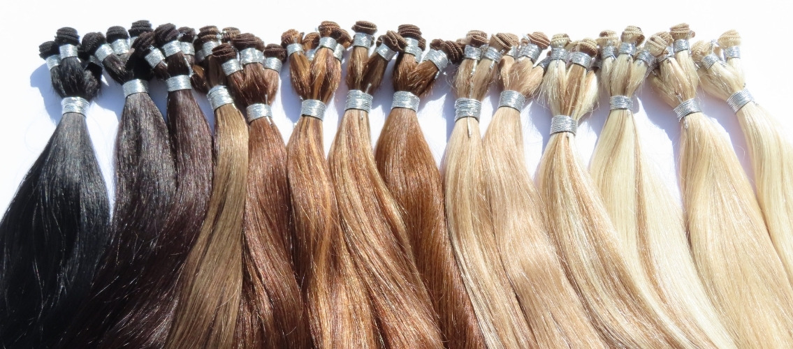 Cashmere Hair Hand Tied Extensions Long 