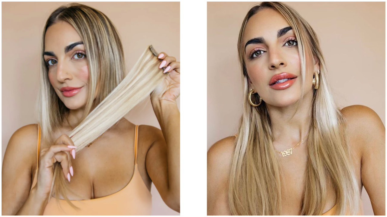 What is the difference between Classic and Seamless hair extensions? -  Luxy® Hair