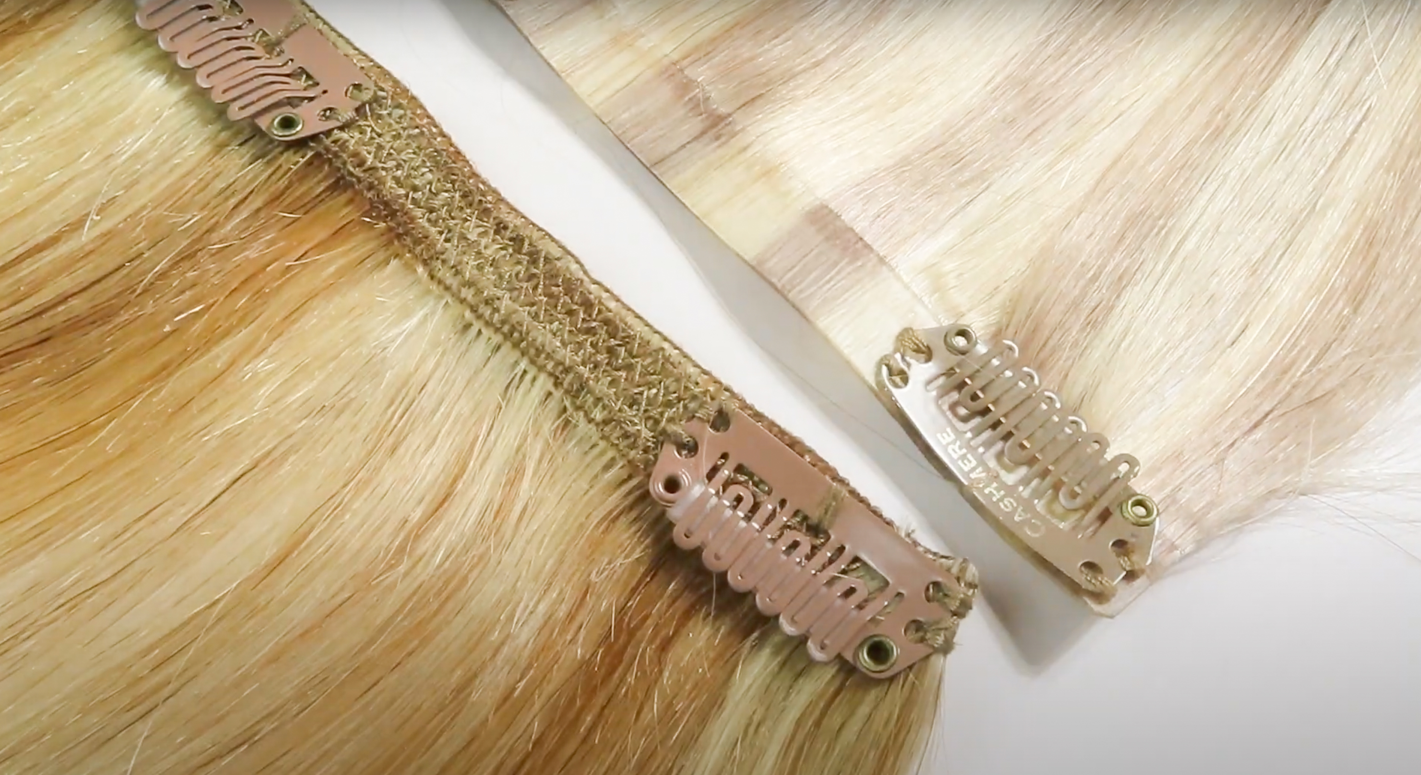 CASHMERE HAIR Seamless vs Classic Clip in hair extensions comparison