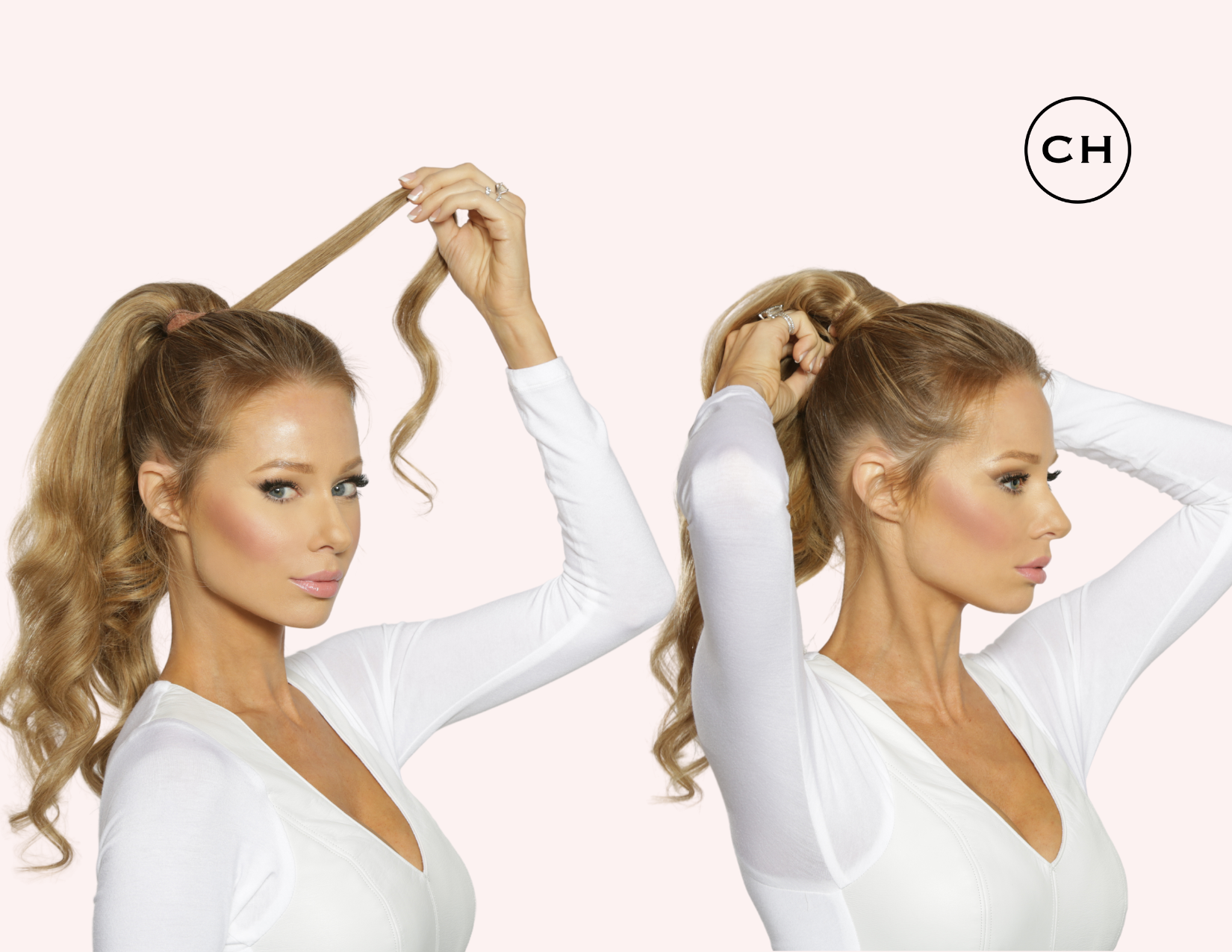 10. California Blonde Cashmere Hair Ponytail Extensions - wide 7