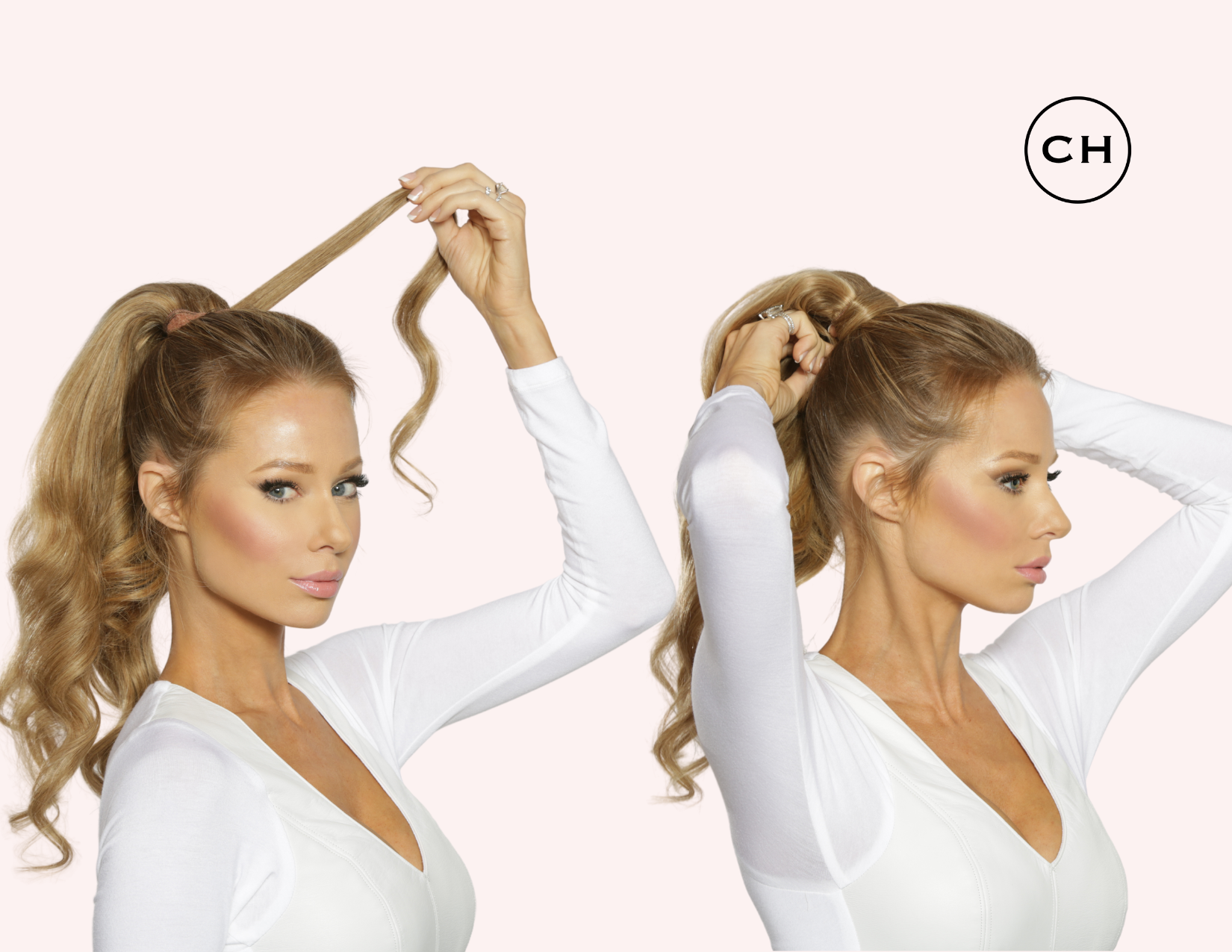 3. Cashmere Hair - Malibu Blonde Ponytail Extension - wide 5