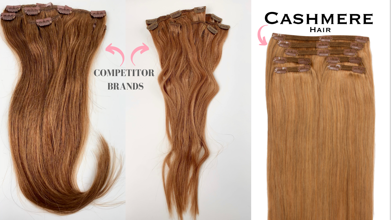 competitor brands compared to cashmere hair