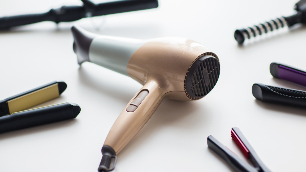 a bunch of hot tools for your hair