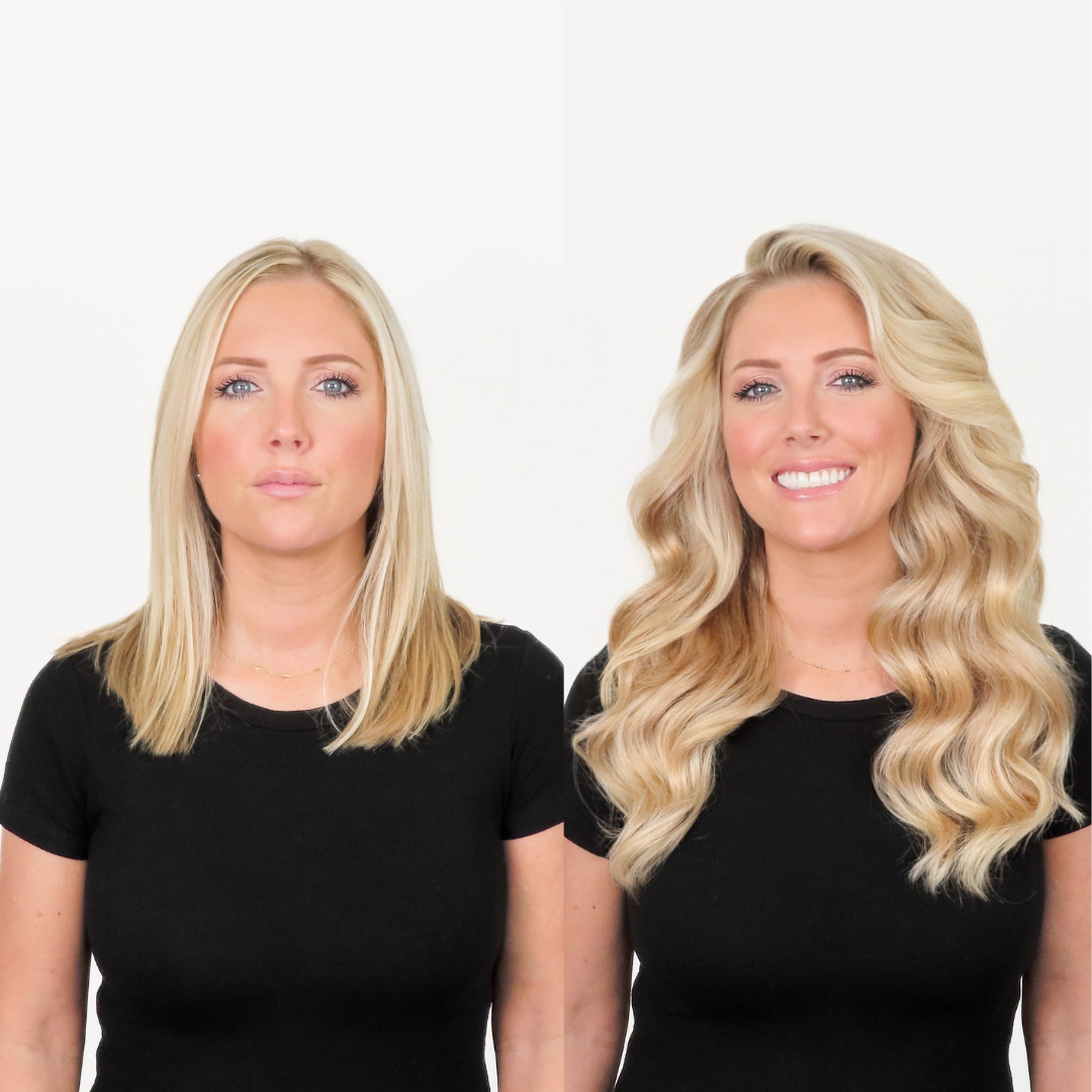 The Ultimate Guide To Blending Long Extensions With Short Blunt Hair