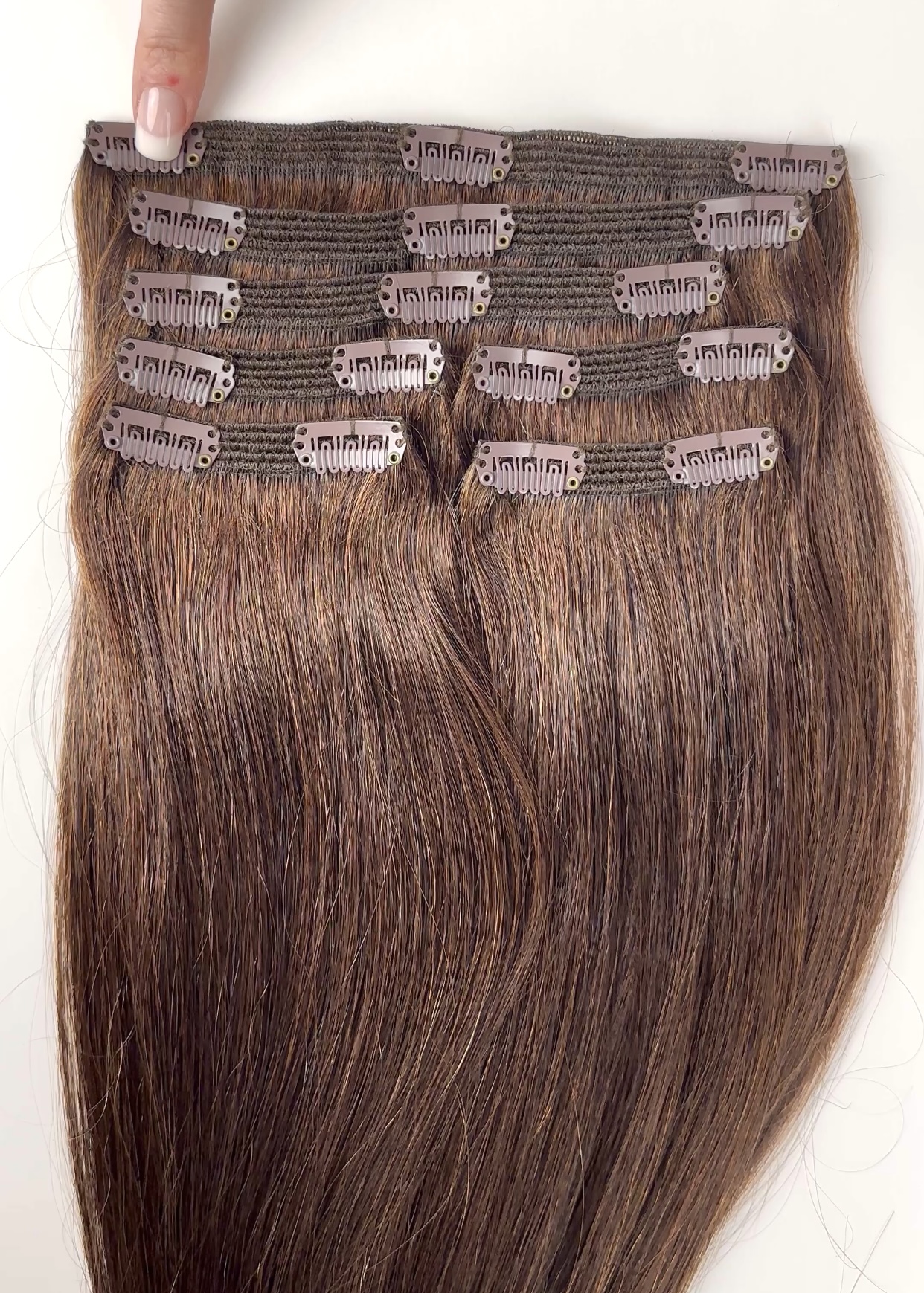 cashmere hair extensions classic clip-in track designs 
