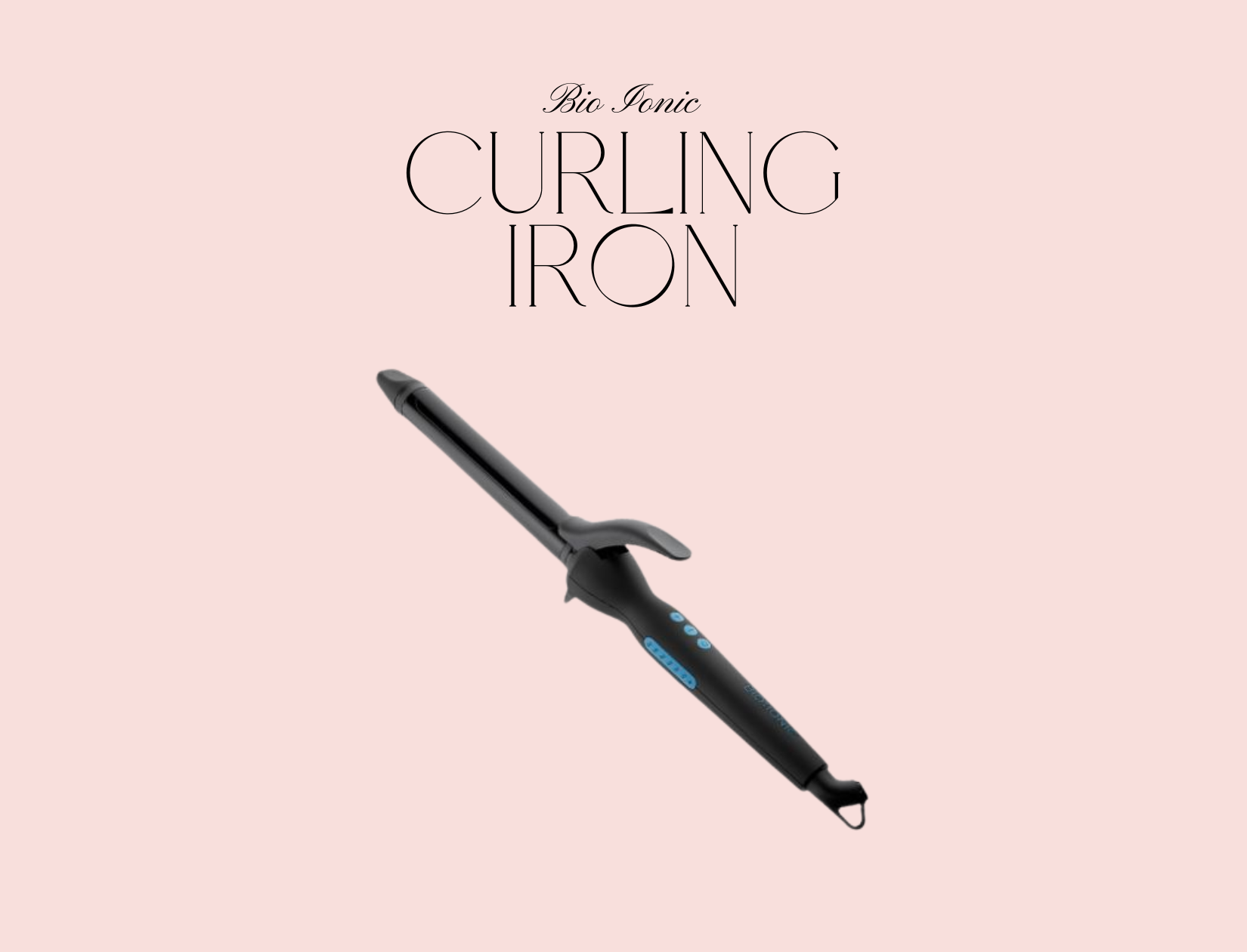 bio ionic curling iron nanoionic