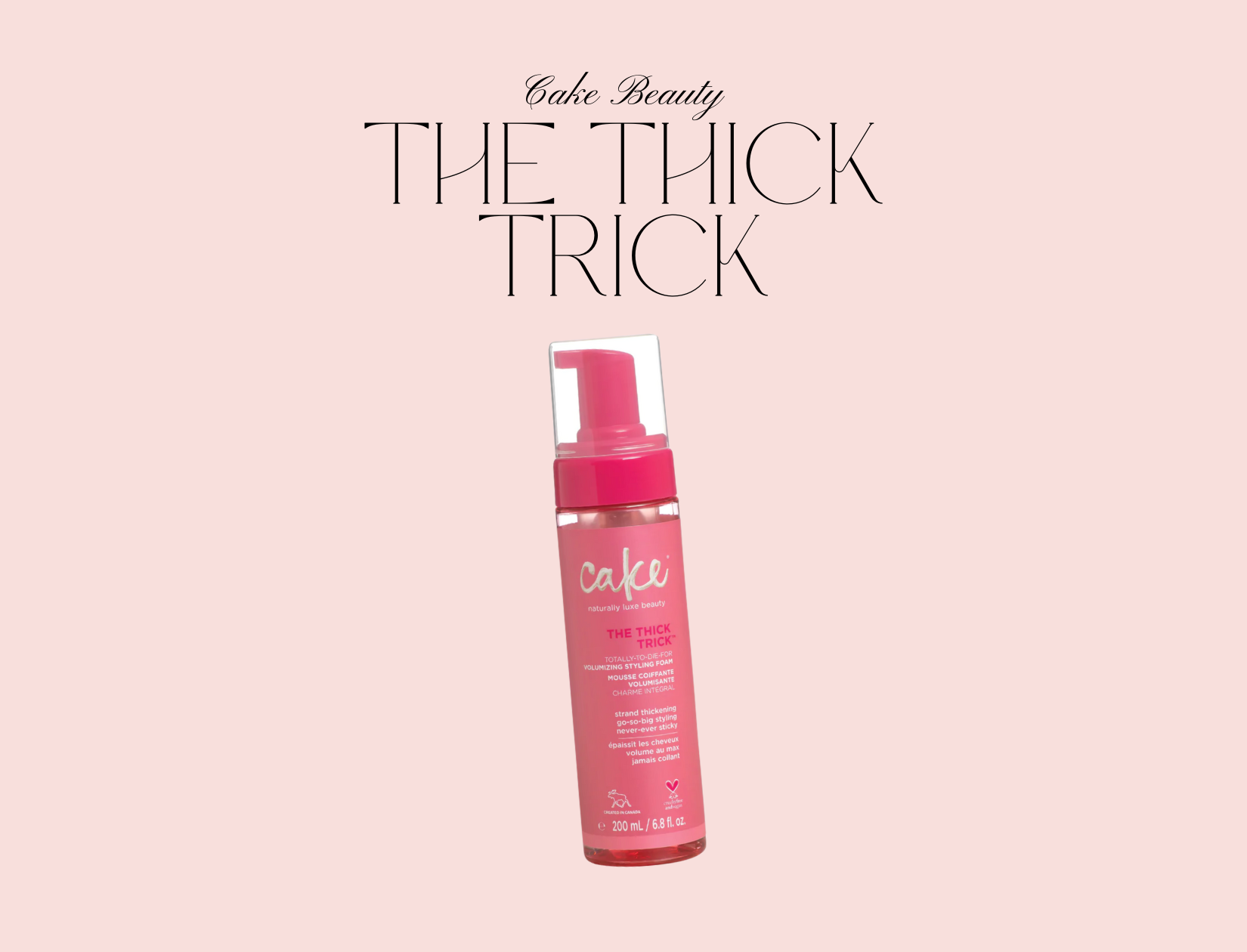 cake beauty the thick trick bottle