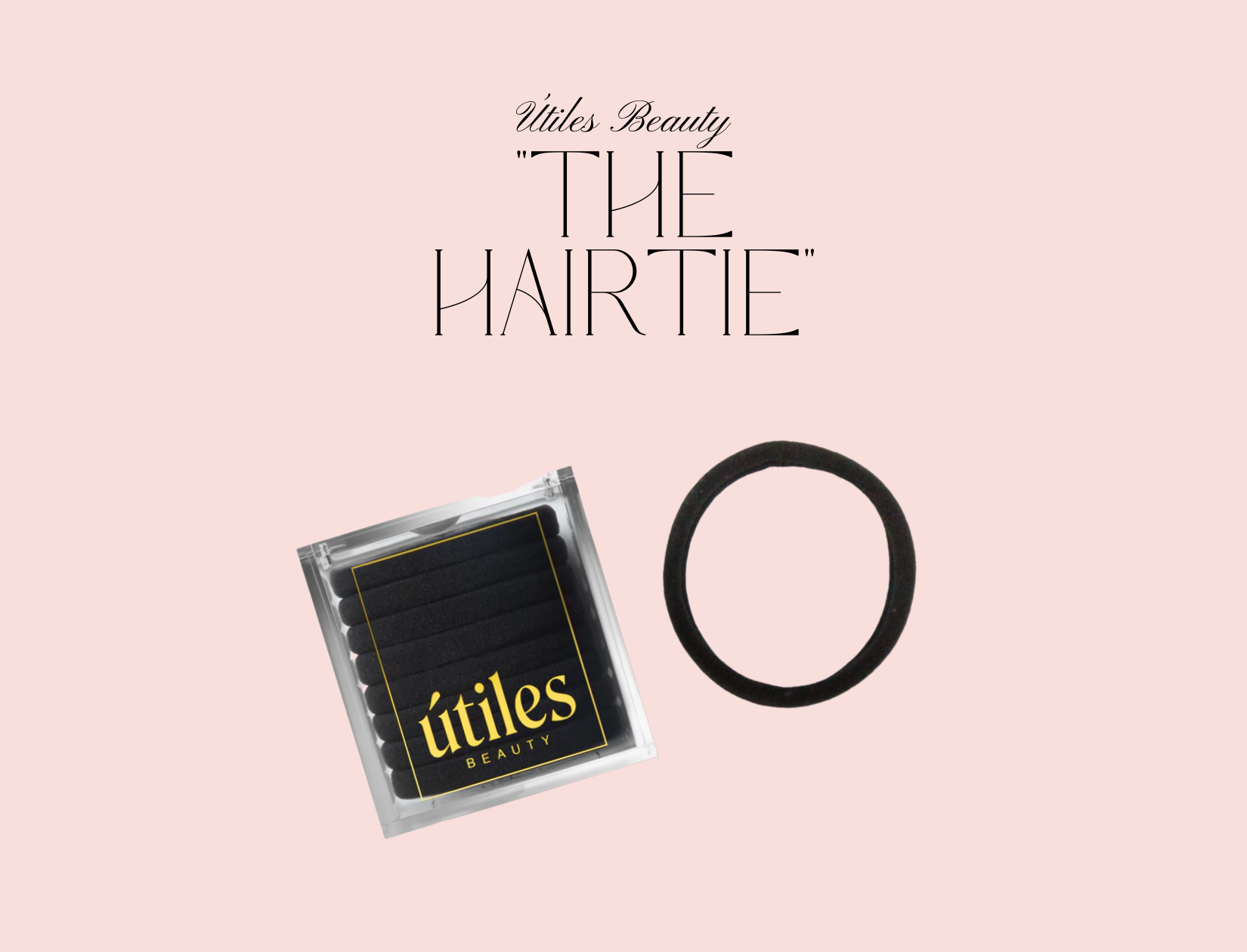 utiles hairties in reusable case